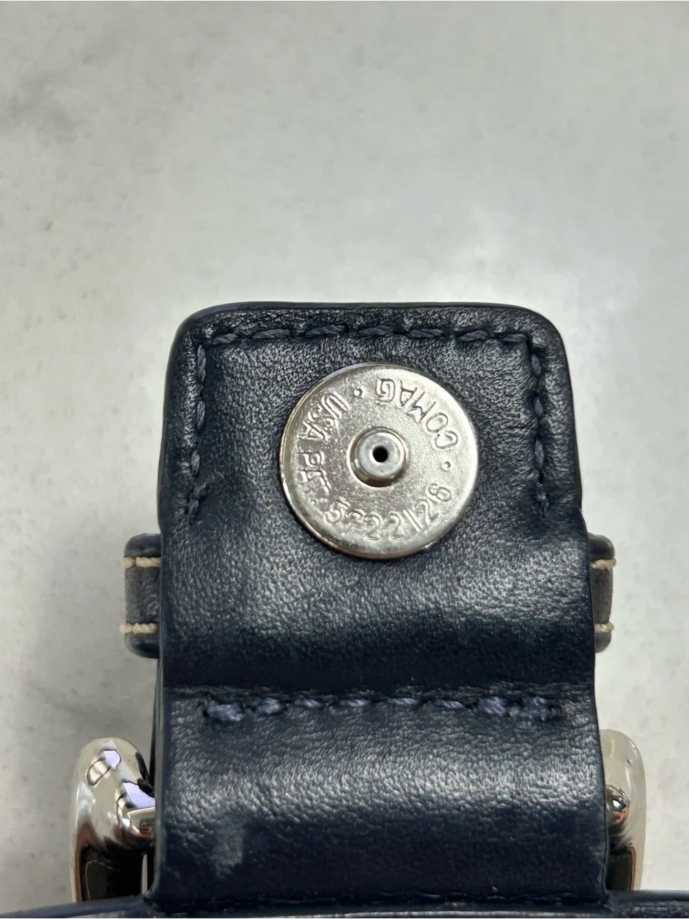 Coach Black Signature C Logo Crossbody Bag